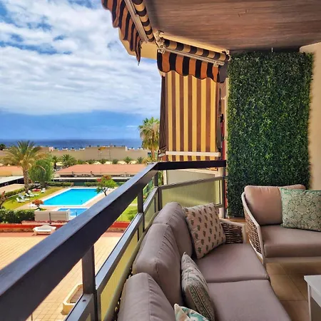 شقة New Elegant Sea And Pool Views In Cristianos لوس كريستيانوس