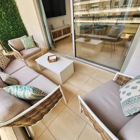شقة New Elegant Sea And Pool Views In Cristianos
