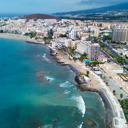 شقة New Elegant Sea And Pool Views In Cristianos *
